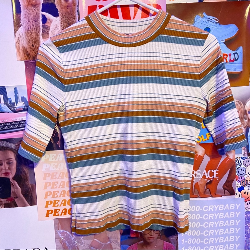 Madewell Striped Fitted Shirt